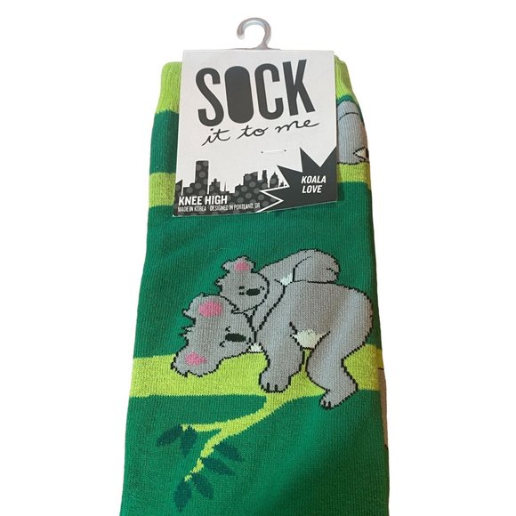 Sock It To Me Koala Love Knee High Socks - Picture 4 of 4